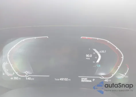 2019 BMW X5 xDrive40I z USA, uszkodzony, nr VIN 5UXCR6C5XKLL53925